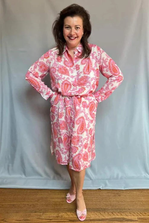 Shirt Dress – Paisley