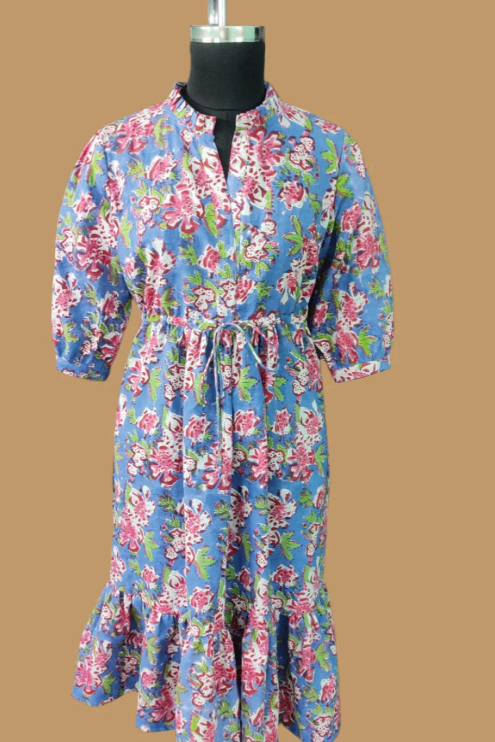 VL - Ruffle Long Dress